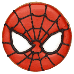 Biscuit glacé Spiderman